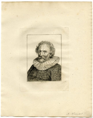 Antique Print - PORTRAIT-ABRAHAM BLOEMAERT-GIRTIN after TBD - 1817