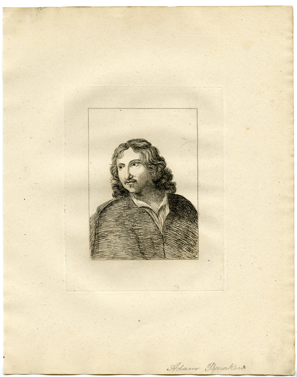 , Antique Print – PORTRAIT-ADAM PYNAKER-PYNACKER-GIRTIN after TBD – 1817, Pictura Antique Prints