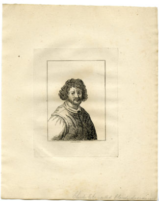 Antique Print - PORTRAIT-CLAUDE LORRAIN-GELÉE-GIRTIN after TBD - 1817