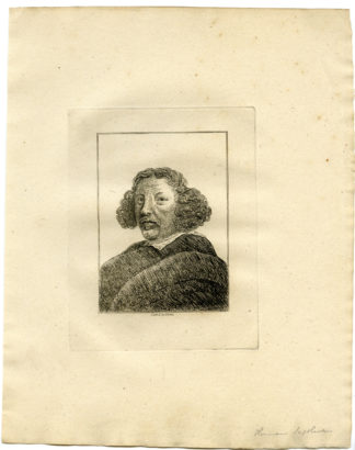 Antique Print - PORTRAIT-HERMAN SAFTLEVER-GIRTIN after TBD - 1817