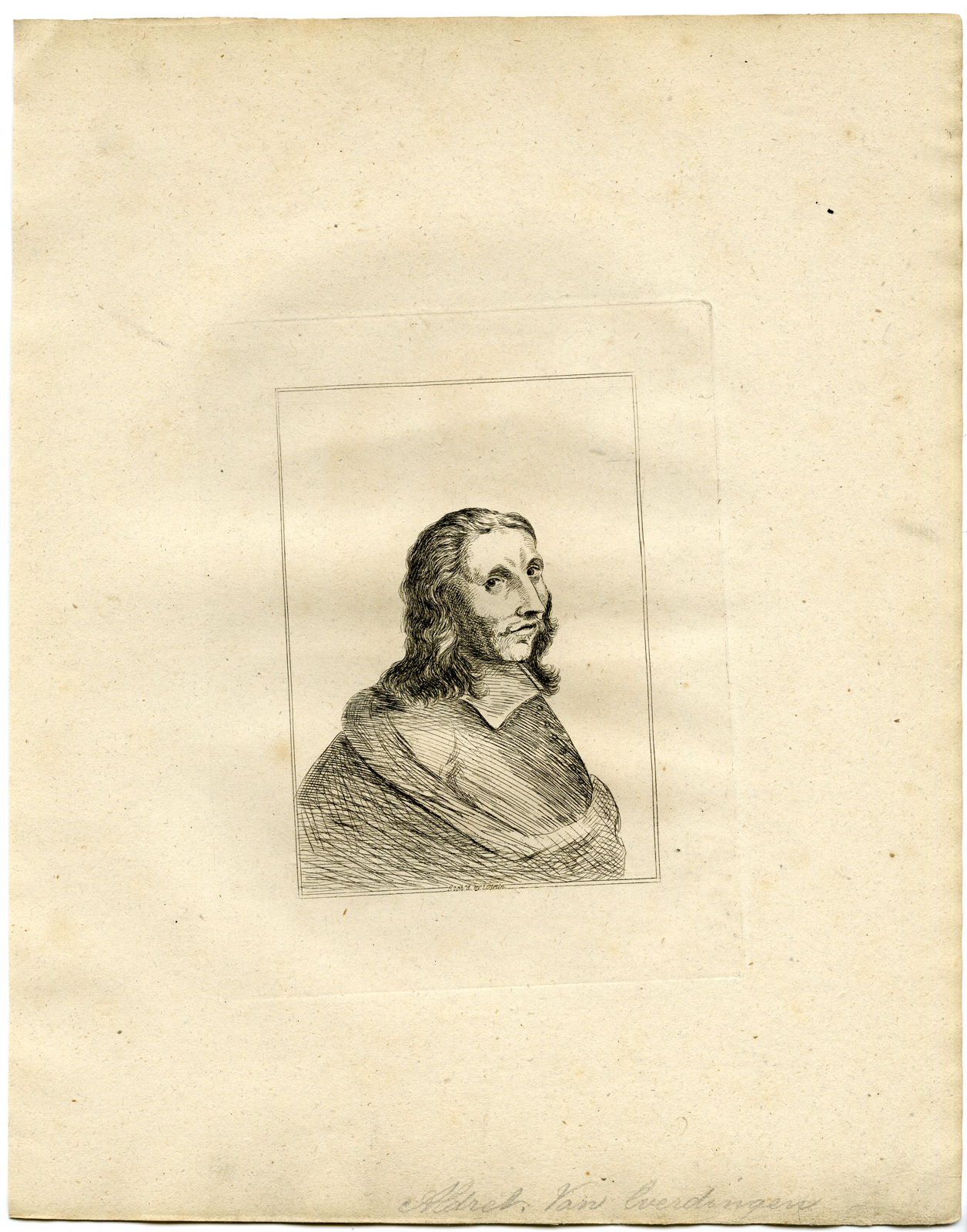 , Antique Print – PORTRAIT-ALLAERT VAN EVERDINGEN-GIRTIN after TBD – 1817, Pictura Antique Prints