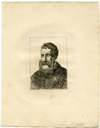 Antique Print - PORTRAIT-GIACOMO TINTORETTO-GIRTIN after TBD - 1817