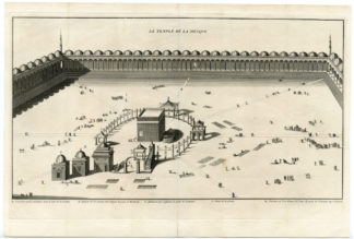 Antique Print - Mecca-Mecque [Bernard Picart, Publ. by Fouquet, c.1720]