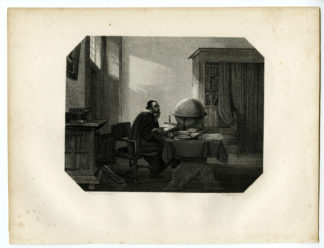 Antique Print - ADRIAAN ADRIAANSZN. METIUS-ASTRONOMER-STEELINK after LENNEP - 1880