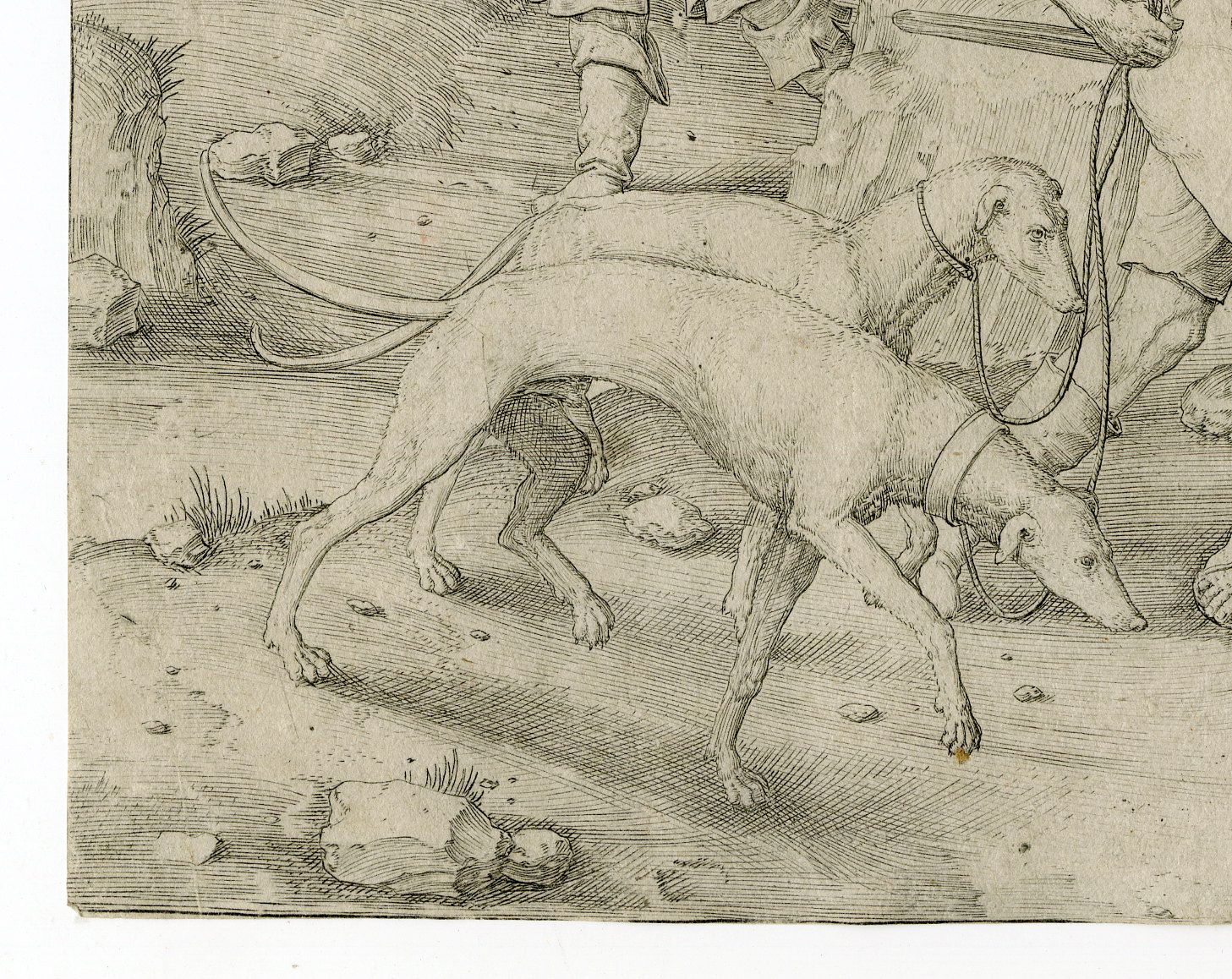 , Antique Print – CONVERSION OF ST. PAUL-DAMASCUS-VAN LEYDEN after own design – 1509, Pictura Antique Prints