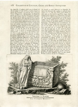 Antique Print - SARCOPHAGE-SCULPTURAL FRAGMENTS-PIGNATARI after BEAULIEU-HAMILTON - 1766