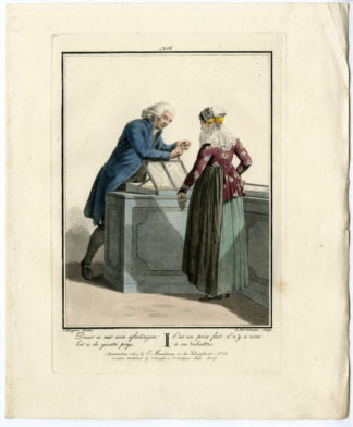 Antique Print - COSTUME-DUTCH-ALKMAAR-JEWELLER-ZEIST-LOUIS PORTMAN after KUYPER - 1808