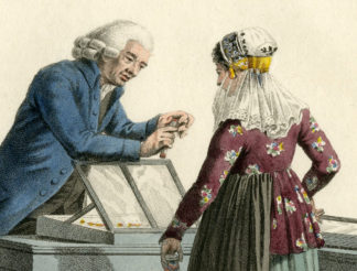 Antique Print - COSTUME-DUTCH-FRIESLAND-DRESS-SAILOR-LOUIS PORTMAN after KUYPER - 1808
