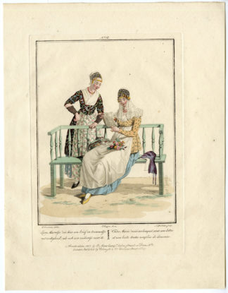 Antique Print - COSTUME-DUTCH-NOORD HOLLAND-DRESS-LOUIS PORTMAN after KUYPER - 1808