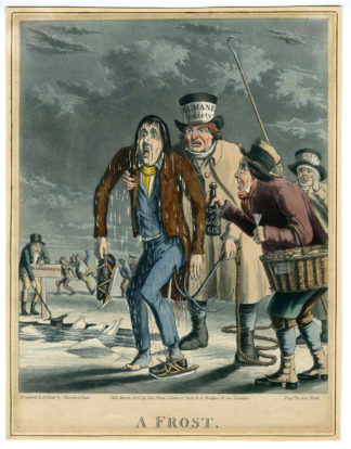 Antique Master Print - A FROST - [Georg Hunt after Theodore Lane-1827]
