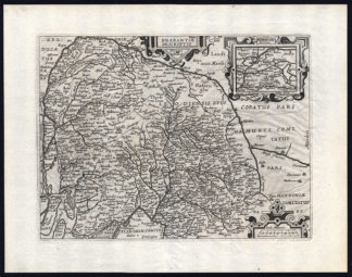 Antique Print-Brabant-NETHERLANDS-BELGIUM-Guicciardini-van Deutecom-1616