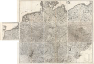 10 Antique Maps-GERMANY-NETHERLANDS-POLAND-DENMARK-Stockdale -1800