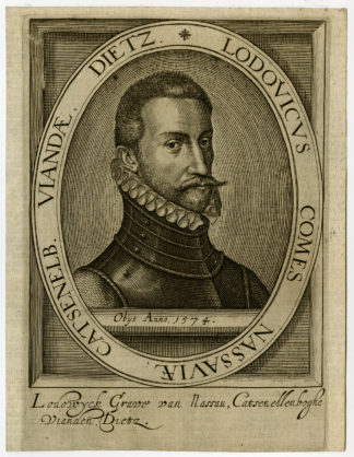 Antique Print-LOUIS OF ORANGE-Anonymous-ca. 1620