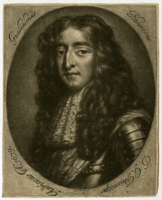 Antique Print-WILLIAM III OF ORANGE-Blooteling-1679