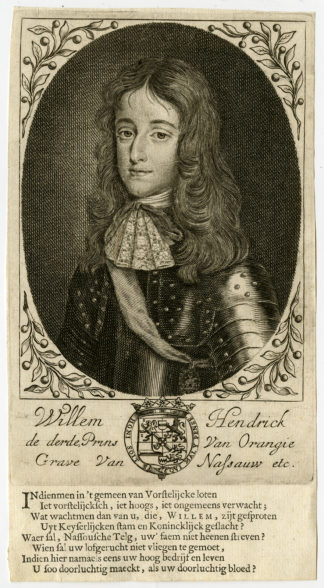 Antique Print-WILLIAM III OF ORANGE-Anonymous-ca. 1660