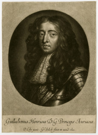 Antique Print-WILLIAM III OF ORANGE-Lely-Valck-1680