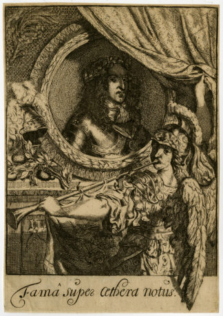 Rare Antique Print-WILLIAM III OF ORANGE-Lairesse-ca. 1690