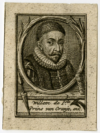 5 Antique Prints-WILLIAM I-WILLIAM III-MARY STUART-Anonymous-ca. 1660-1780