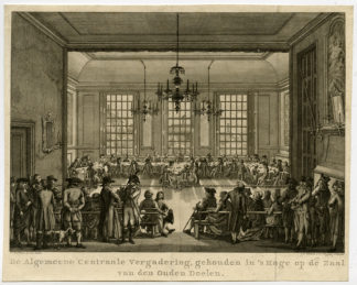 Antique Print-BATAVIAN REPUBLIC-OUDE DOELEN-Bulthuis-Vinkeles & Vrijdag-1796