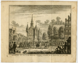 Antique Print-HISTORY-DEVENTER-WILLIAM STANLEY-1587-Fokke-ca. 1750