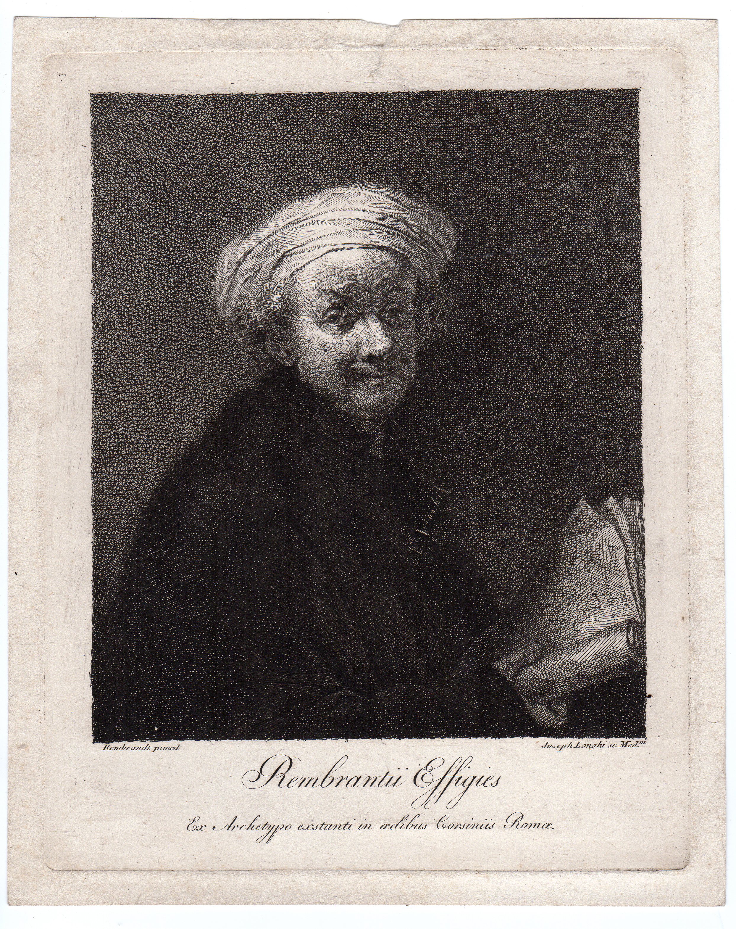 Pc 0256 416x525 Antique Master Print-REMBRANDT PORTRAIT-Rembrandt-Longhi-1799