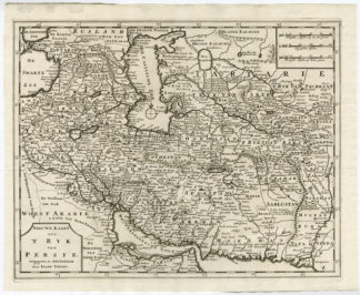Antique Print-PERSIA-IRAN-IRAQ-PERSIAN GULF-CASPIAN SEA-Anonymous-1732