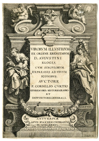 30 Antique Master Prints-AUGUSTINE ORDER-Galle-1636