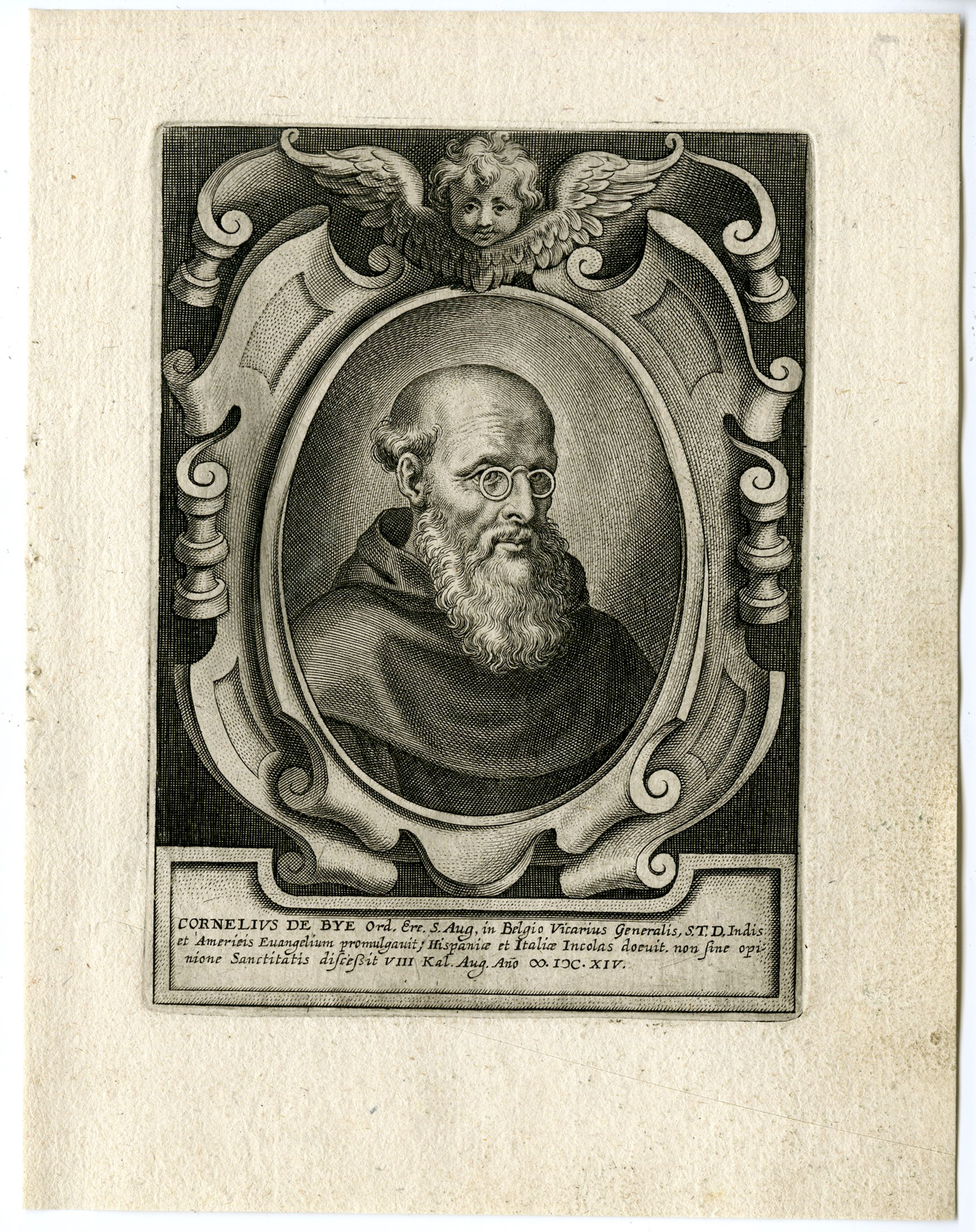 , 30 Antique Master Prints-AUGUSTINE ORDER-Galle-1636, Pictura Antique Prints