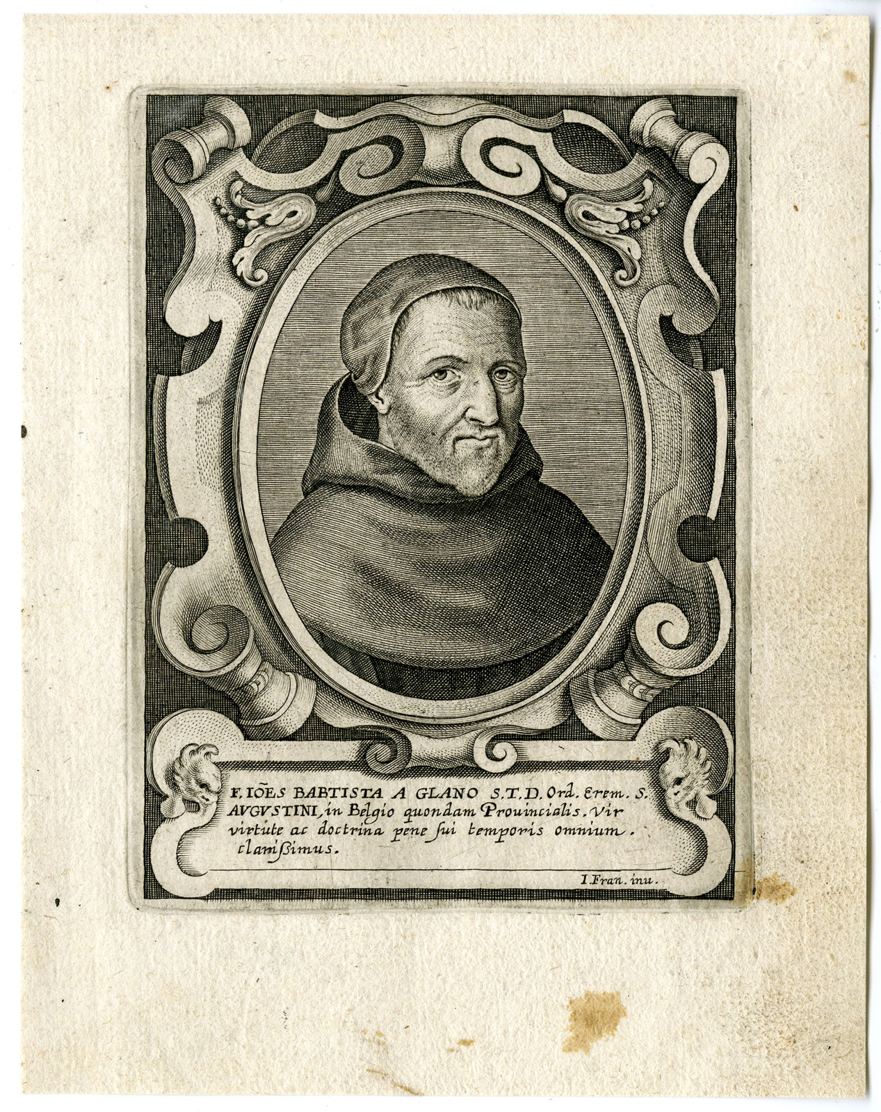 , 30 Antique Master Prints-AUGUSTINE ORDER-Galle-1636, Pictura Antique Prints