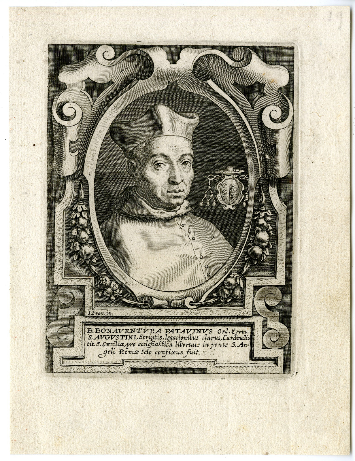 , 30 Antique Master Prints-AUGUSTINE ORDER-Galle-1636, Pictura Antique Prints