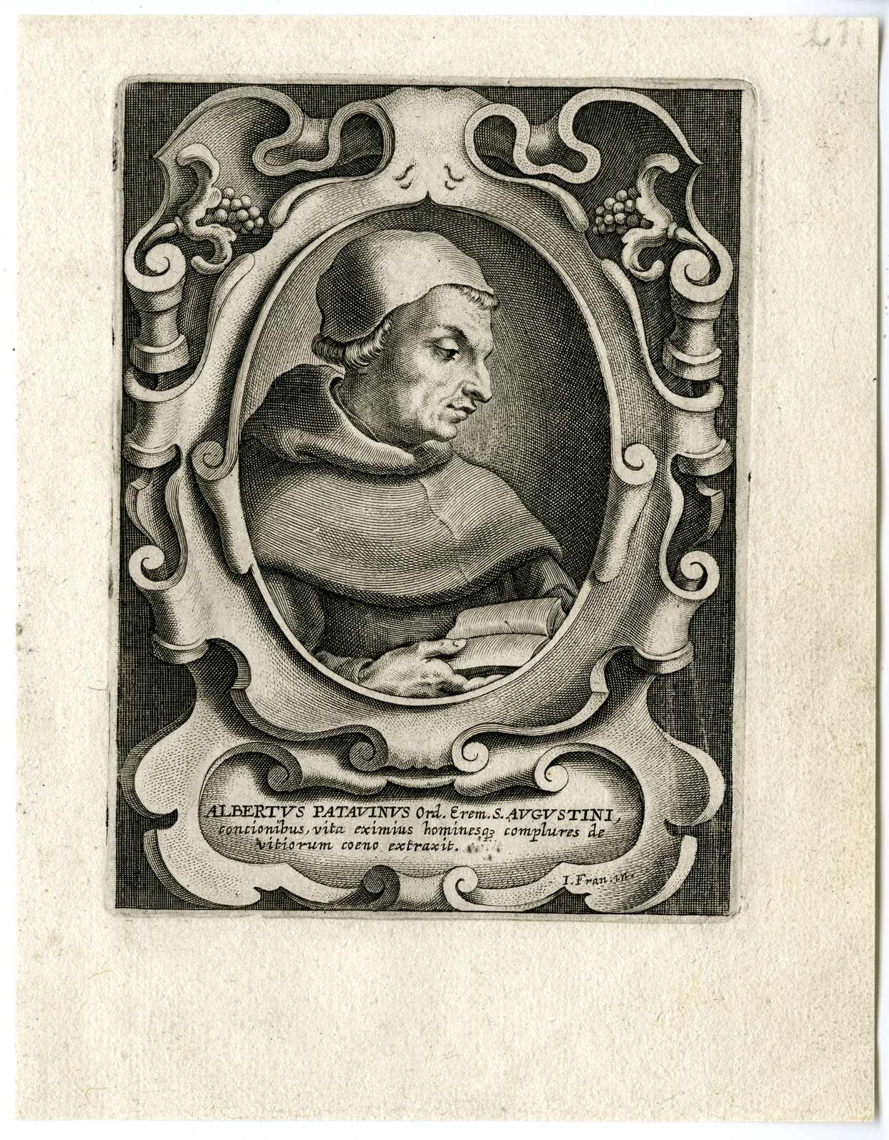 , 30 Antique Master Prints-AUGUSTINE ORDER-Galle-1636, Pictura Antique Prints