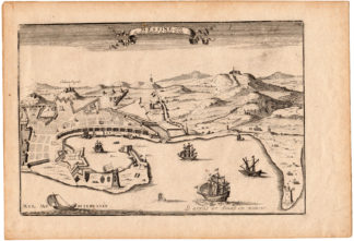 Antique Print-MESSINA-MESSINE-SICILY-de Fer-1705
