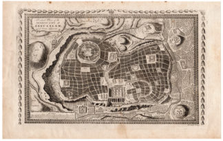 Antique Print-PLAN JERUSALEM-T. Conder-Priestley-1791