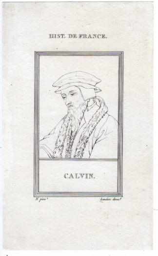 Antique Print-PORTRAIT CALVIN-REFORMATION-London-1805