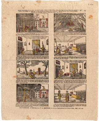 Antique Print-CATCHPENNY-RICHARD WHITTINGTON-LONDON-Hoffers-c. 1830