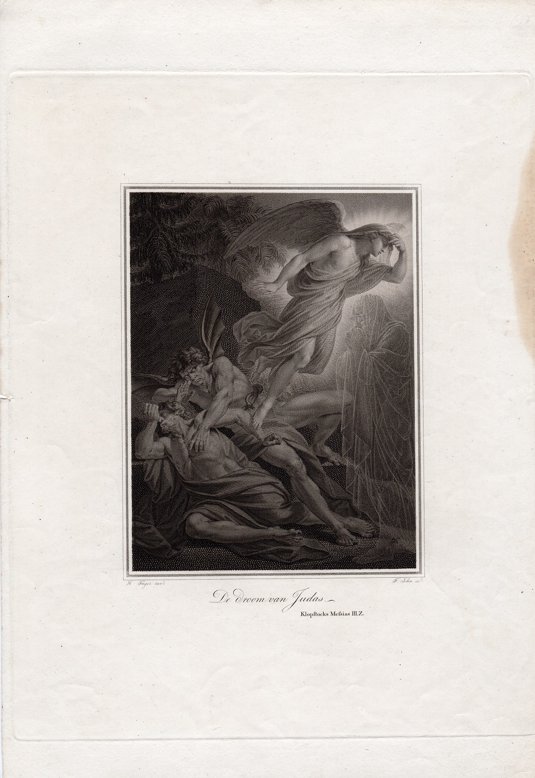 , 10 Antique Prints-JESUS CHRIST-CRUCIFIXION-JUDAS-BARABAS-BIBLE-Fuger-John-1803, Pictura Antique Prints