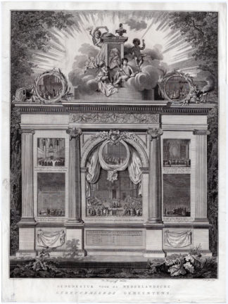 Antique Print-PROOF-REFORMED CHURCH-THE NETHERLANDS-JOHN CALVIN-Kok-Jonxis-1791