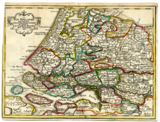 Antique Print-SUD HOLLANDE-SOUTH-HOLLAND-NETHERLANDS-de Leth-c.1750