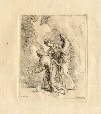 Antique Mythology Print-MARY-CRYPT-Rosa-Picart-1734
