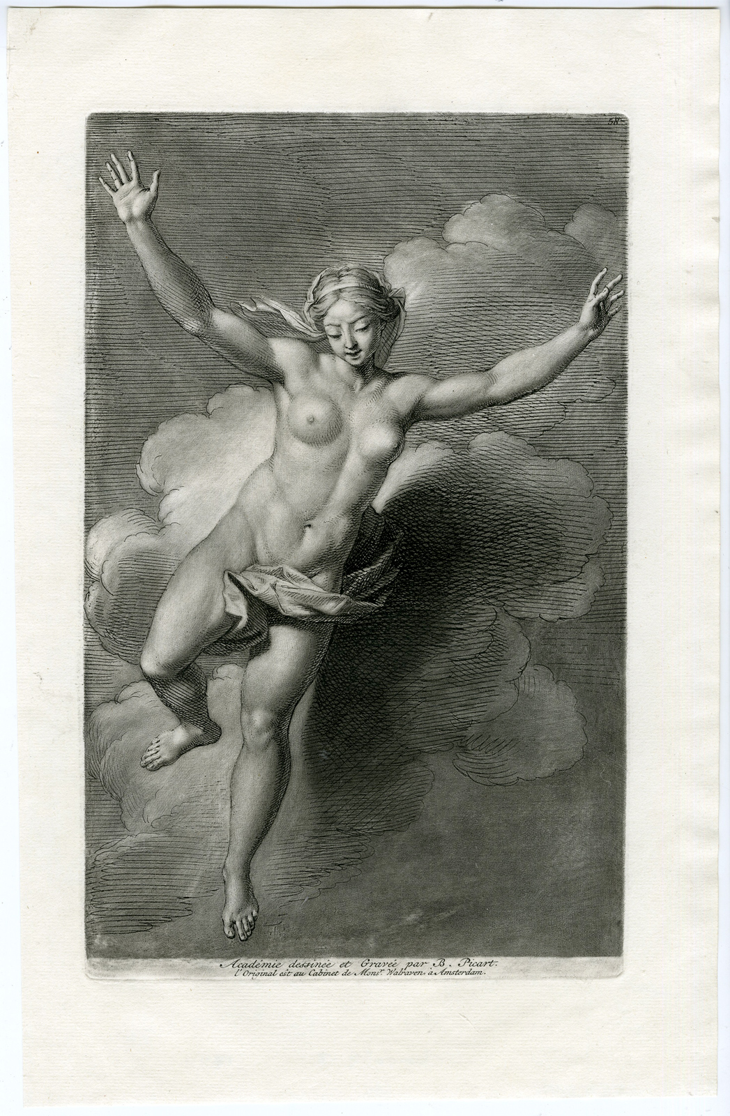 , Antique Print-BIBLIS TRANSFORMS IN FOUNTAIN-Picart-1734, Pictura Antique Prints