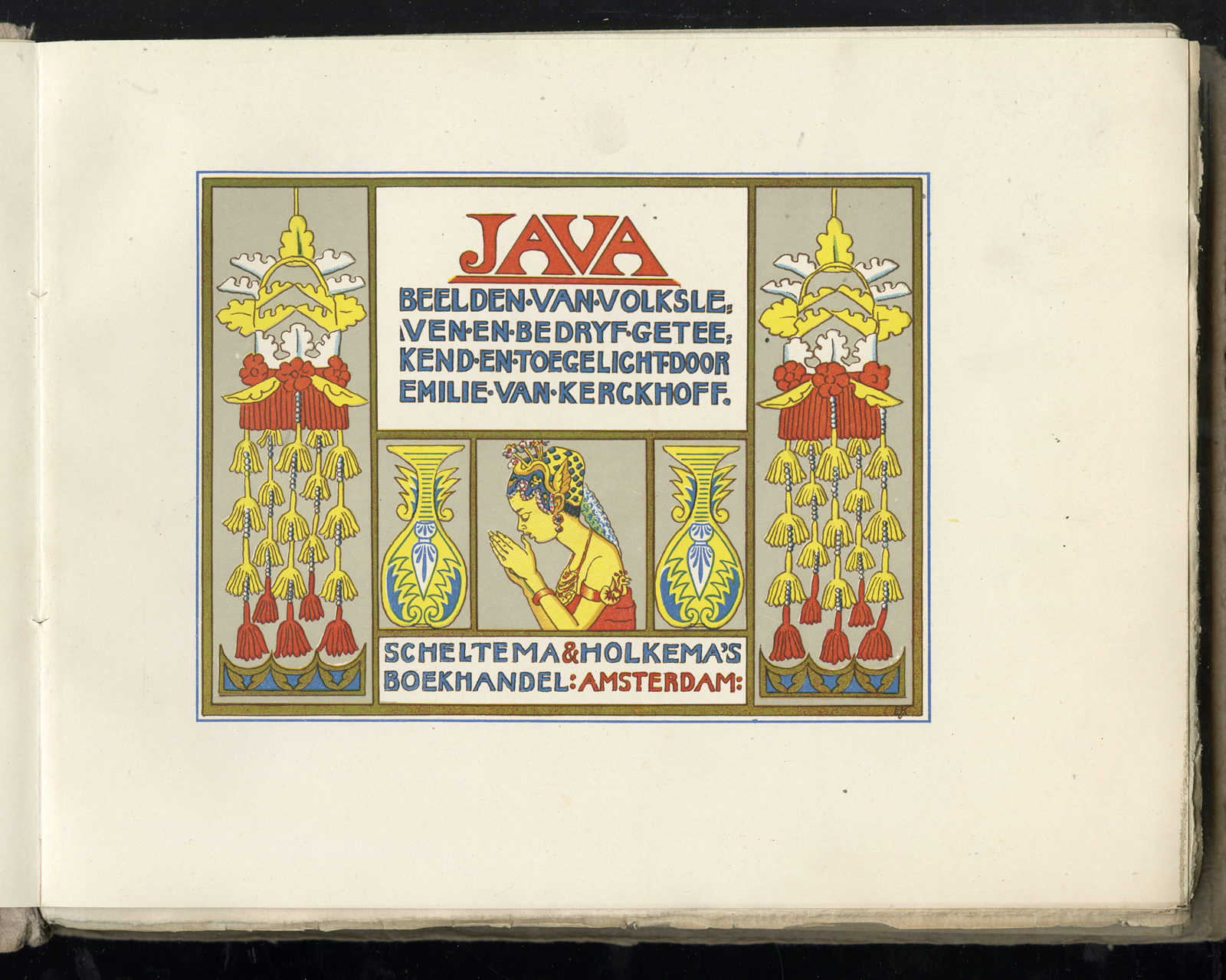 , Java. Beelden van volksleven en bedrijf, getekend en toegelicht door Emile van Kerckhoff., Pictura Antique Prints