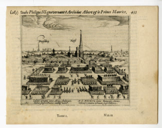 Antique Print-NEUSS-DÜSSELDORF-GERMANY-EIGHTY YEAR WAR-Baudartius-1616