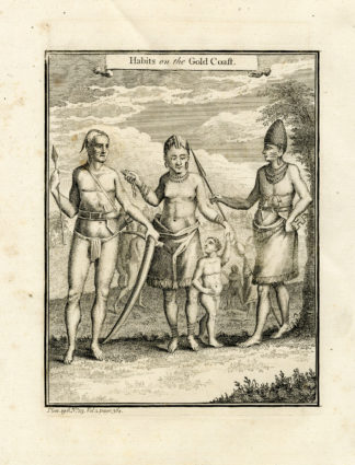 Antique Print-GOLD COAST-TRIBES-CAPE HOPE-GABON-Parr-1747