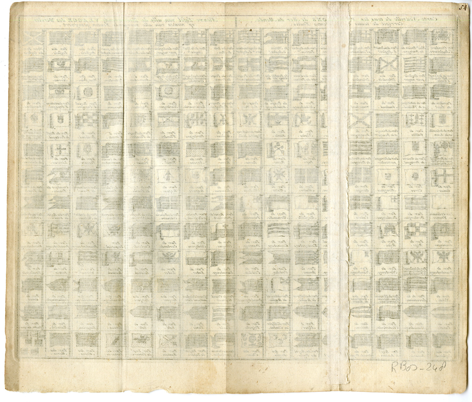 , Antique Print-DISTANCE TABLE-NETHELANDS-BELGIUM-Missy-de Leth-1749, Pictura Antique Prints