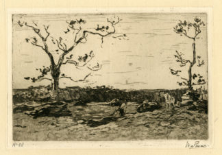 Antique Print-WOODCUTTERS AT WORK-HOUTHAKKERS-de Zwart-1924