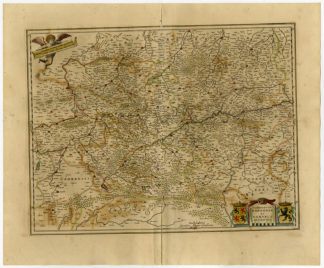 Antique Print-HAINAUT-HENEGOUWEN-NAMEN-Janssonius-1647