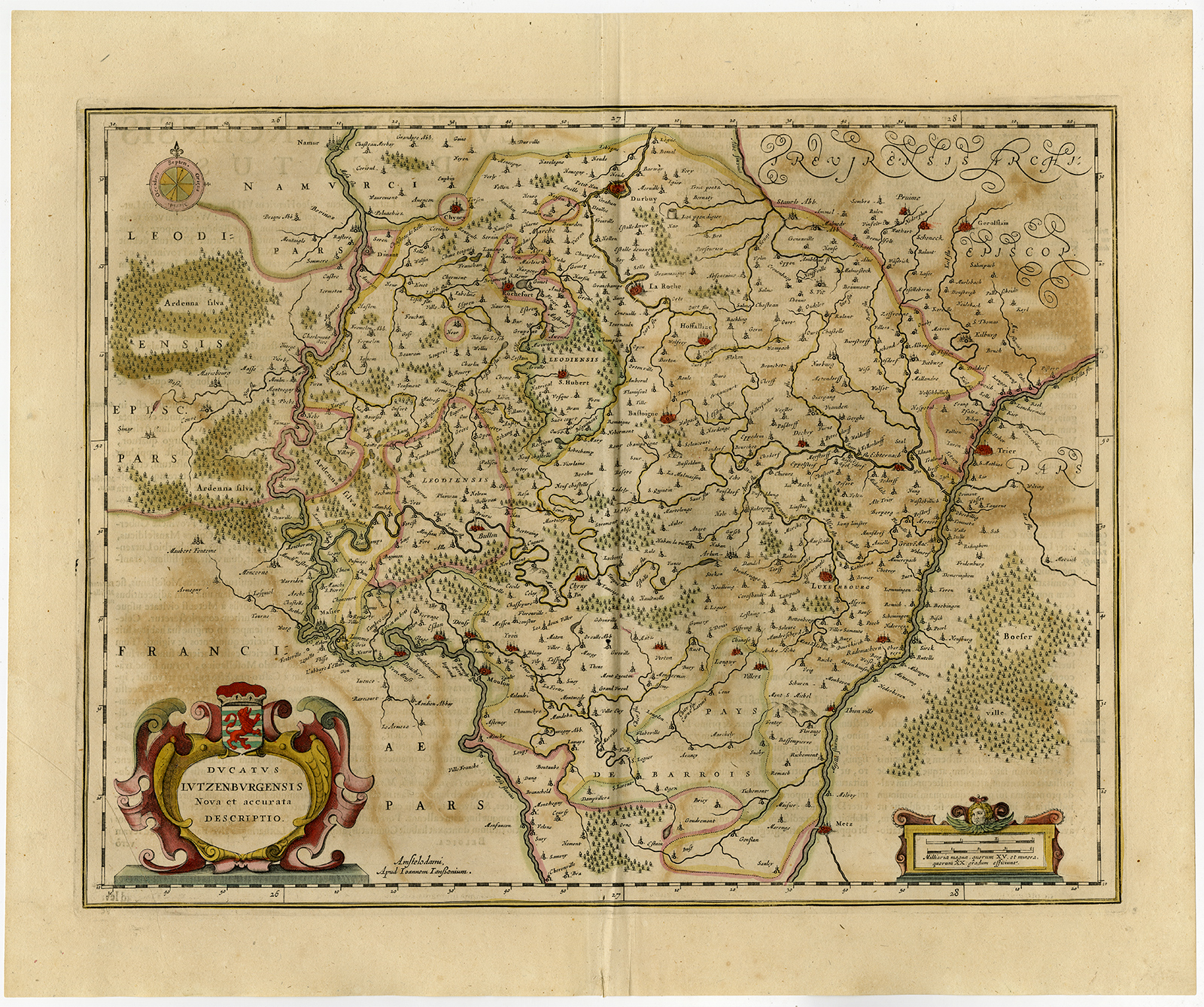 Ab9800 416x348 Antique Print-LUXEMBOURG-METZ-ARDENNES-DINANT-TRIER-Janssonius-1647