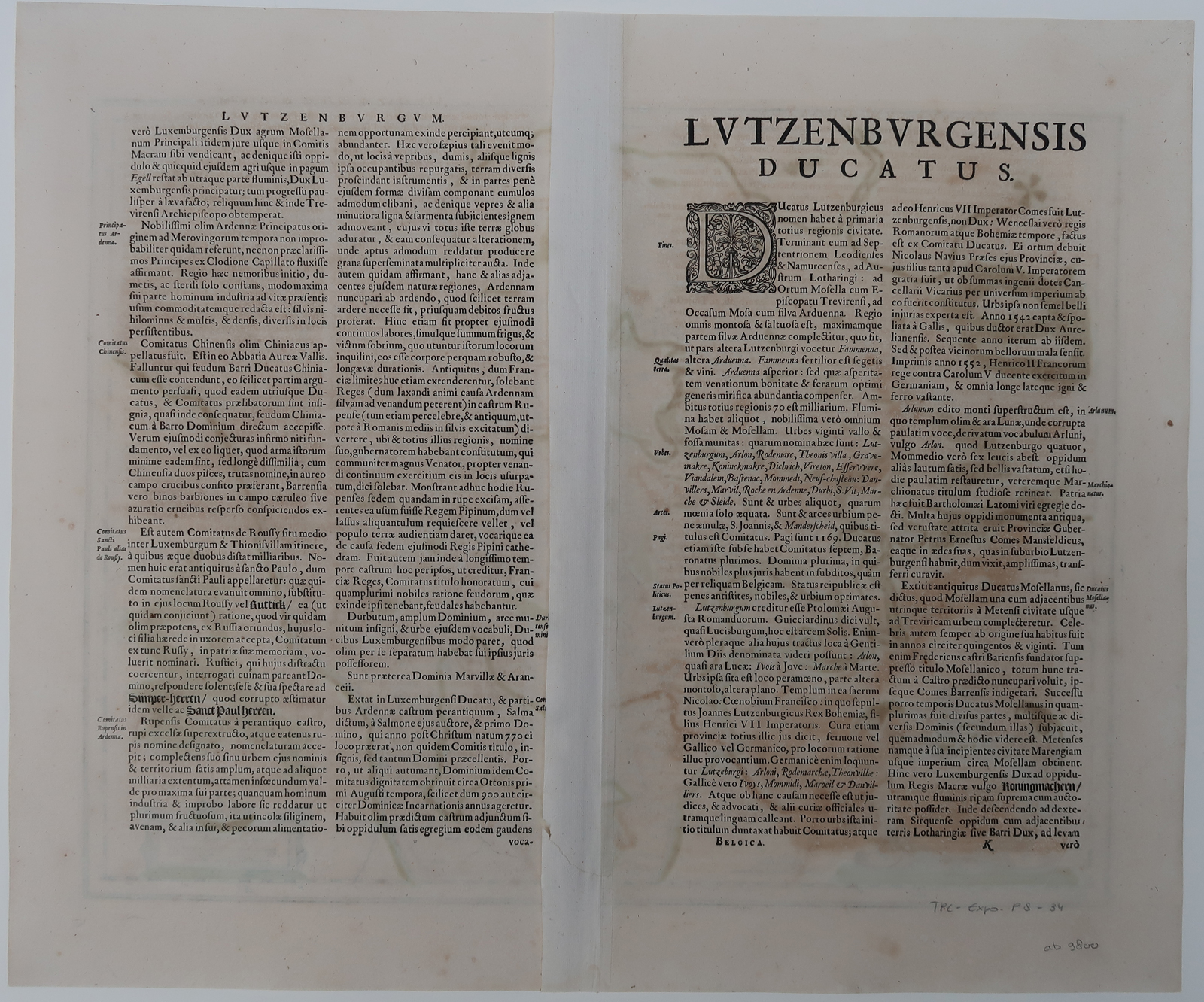 Ab9800r 416x346 Antique Print-LUXEMBOURG-METZ-ARDENNES-DINANT-TRIER-Janssonius-1647 - Image 2