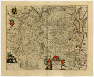 Antique Print-BELGIUM-ATWERPEN-NETHERLANDS-BREDA-BERGEN OP ZOOM-Janssonius-1647