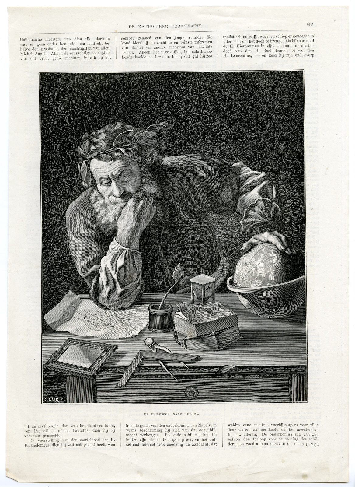 , Catalogue – Theme: HOURGLASS – mostly 19th.c., Pictura Antique Prints